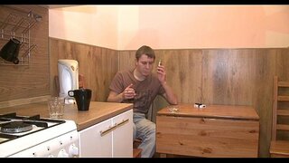 Lekker groep-seks met tiener gal