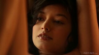 USA teen Eden having some fun time alone