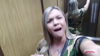 Chick te sucking coileach, agus cara, d.