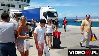 Free Sex Movies-kati ya feri na hoteli-Sarah hufanya [ transport ]