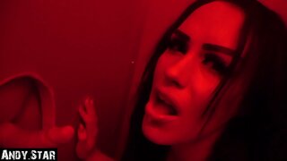 Найз охин шуурч дик үед Gloryhole